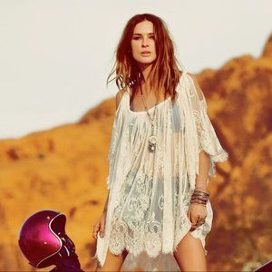 Free People Lace Tunic
